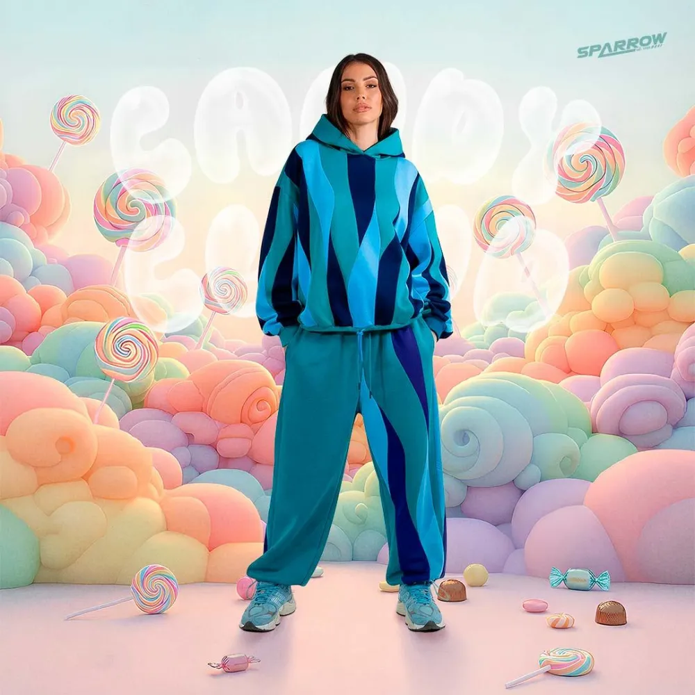 CANDY CLOUD BIG BAGGY  TRENERKA