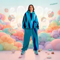 CANDY CLOUD BIG BAGGY  TRENERKA