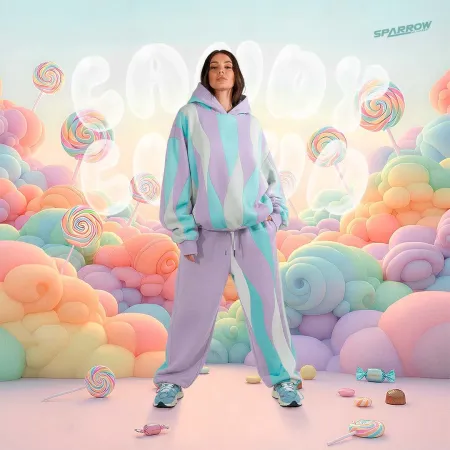 CANDY CLOUD BIG BAGGY  TRENERKA