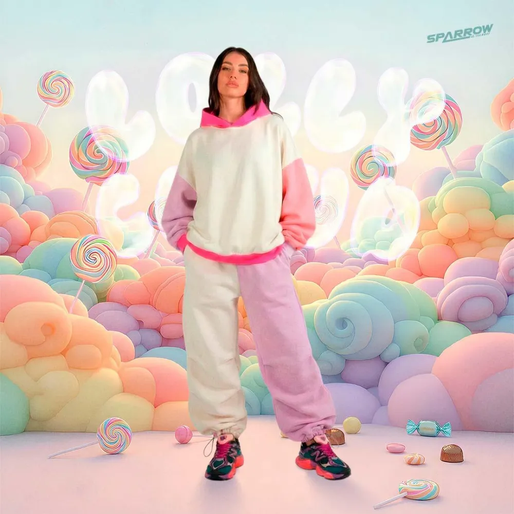 LOLLY CLOUD BIG BAGGY TRENERKA