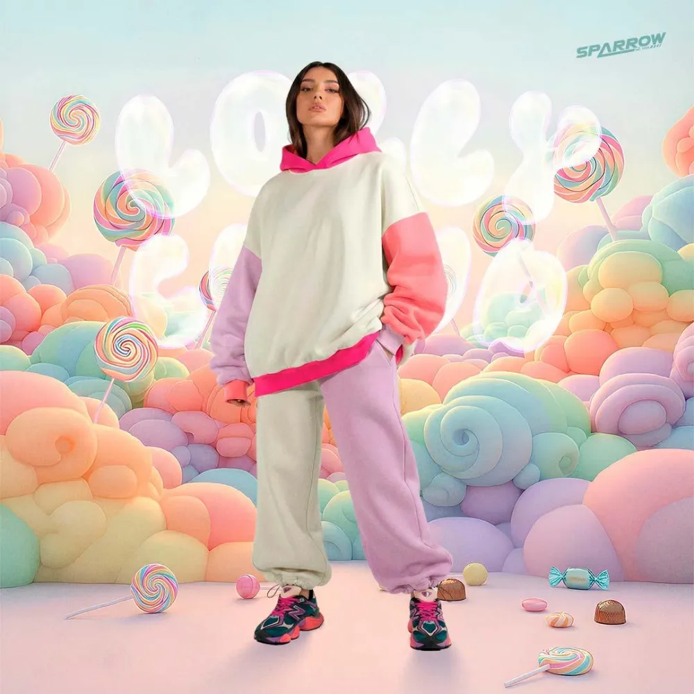 LOLLY CLOUD BIG BAGGY TRENERKA