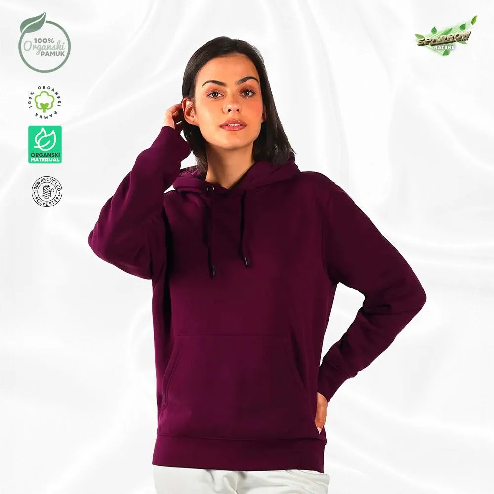 Organic  duks sa kapuljačom COZY