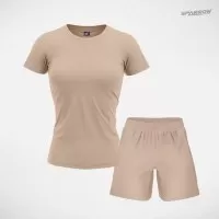 Majica premium i šorc pamučni - ženski