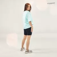 Oversize majica i helanke šorc - ženski