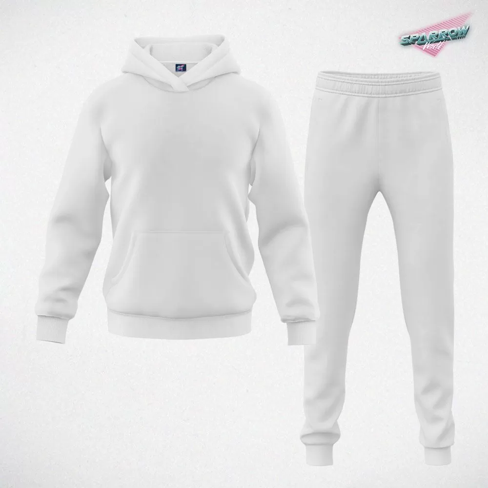 Duks sa kapuljačom i donji deo slim fit - muski