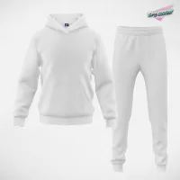 Duks sa kapuljačom i donji deo slim fit - muski