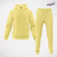 Duks sa kapuljačom i donji deo slim fit - muski