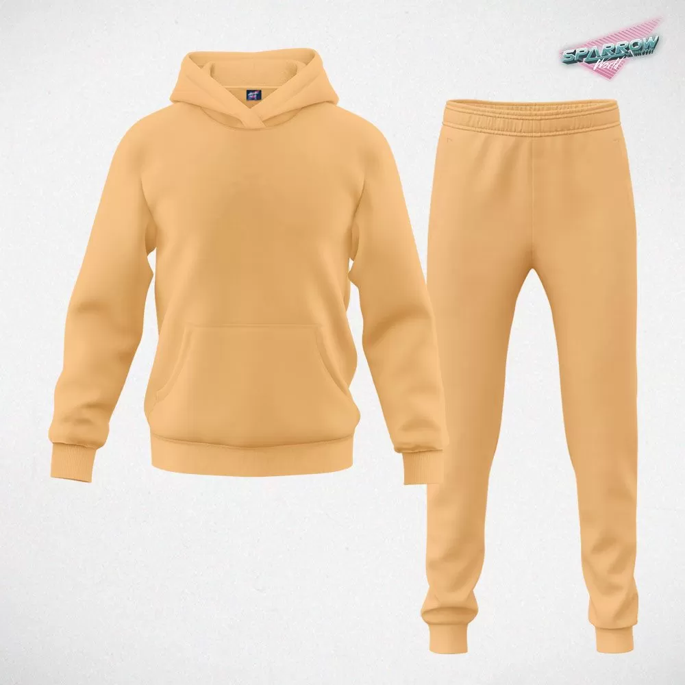 Duks sa kapuljačom i donji deo slim fit - muski
