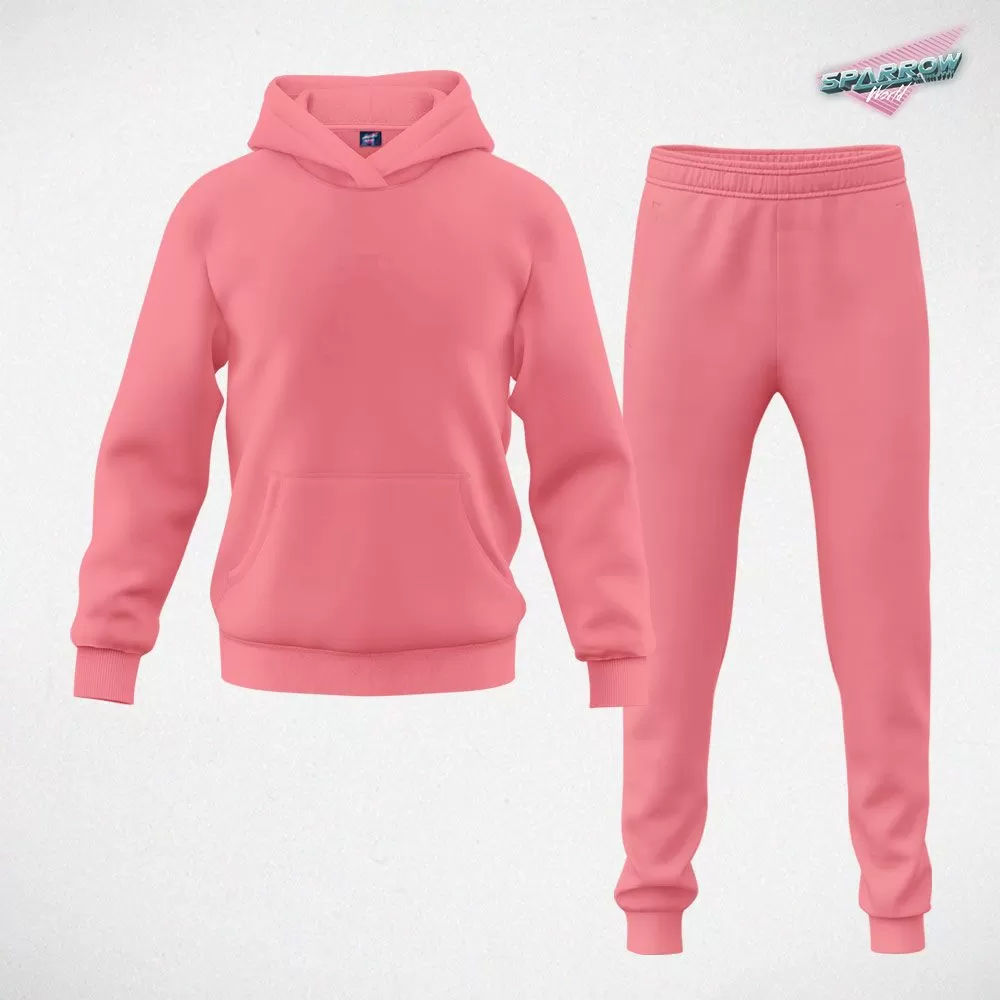 Duks sa kapuljačom i donji deo slim fit - muski