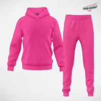Duks sa kapuljačom i donji deo slim fit - muski