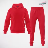 Duks sa kapuljačom i donji deo slim fit - muski
