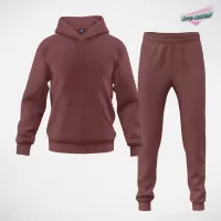 Duks sa kapuljačom i donji deo slim fit - muski