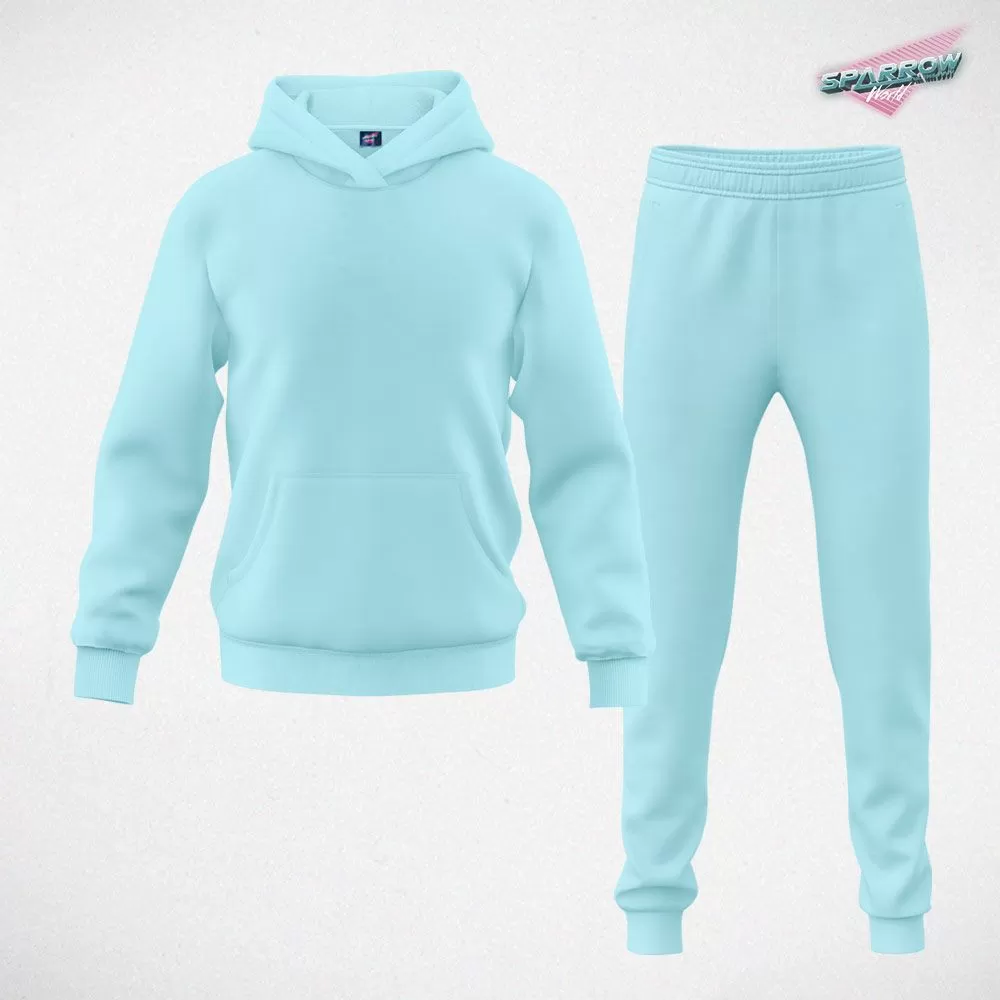 Duks sa kapuljačom i donji deo slim fit - muski