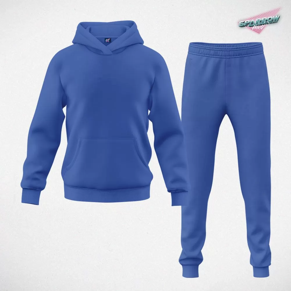 Duks sa kapuljačom i donji deo slim fit - muski