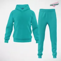 Duks sa kapuljačom i donji deo slim fit - muski