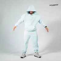 Duks sa kapuljačom oversize i donji deo oversize - muski