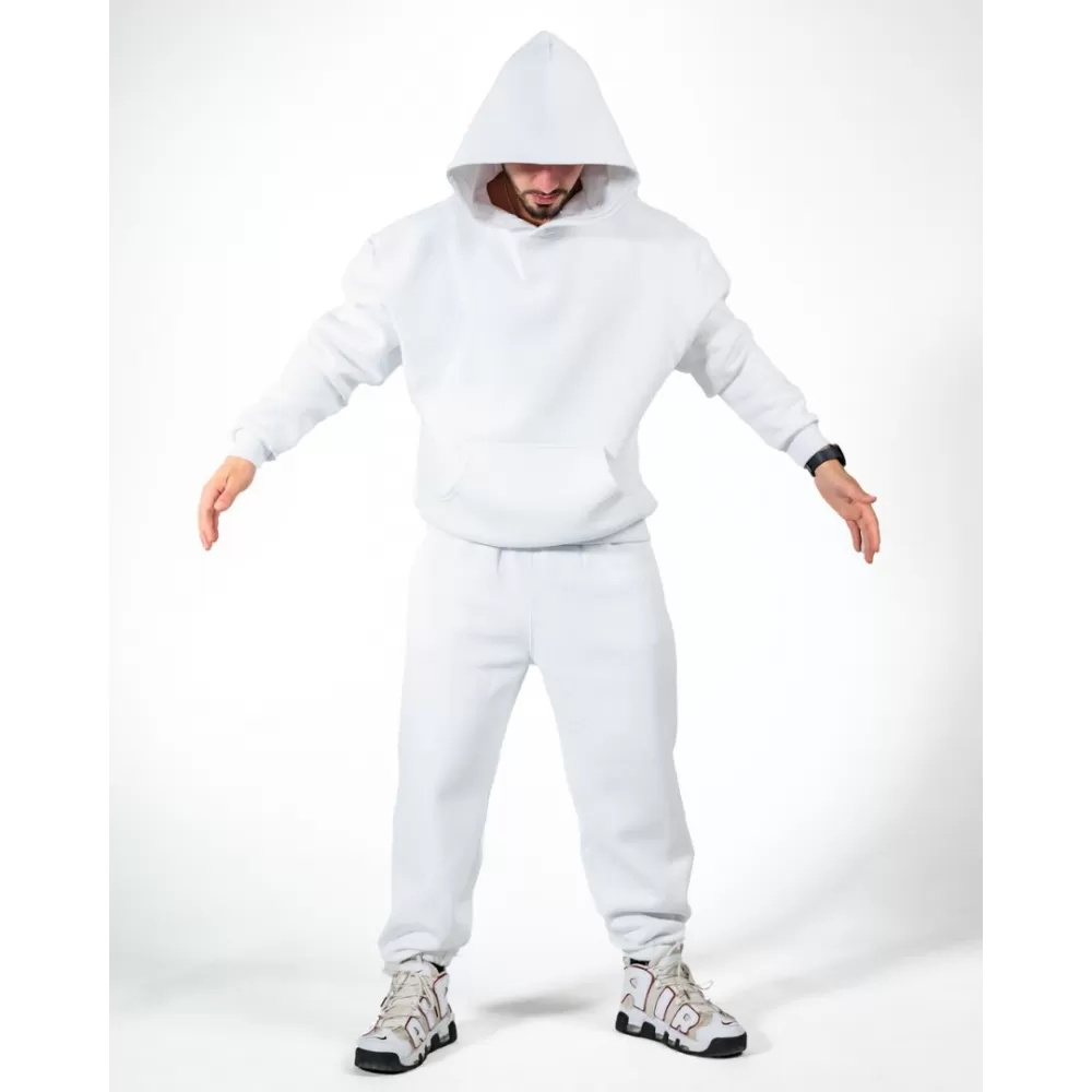 Duks sa kapuljačom oversize i donji deo oversize - muski
