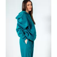 Duks sa kapuljačom oversize i donji deo oversize - zenski