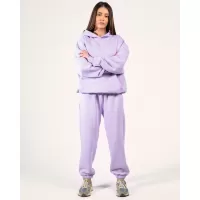 Duks sa kapuljačom oversize i donji deo oversize - zenski