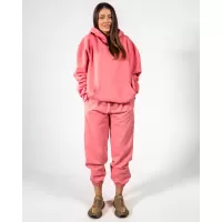 Duks sa kapuljačom oversize i donji deo oversize - zenski