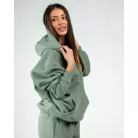 Duks sa kapuljačom oversize i donji deo oversize - zenski