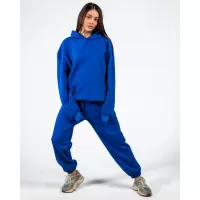 Duks sa kapuljačom oversize i donji deo oversize - zenski