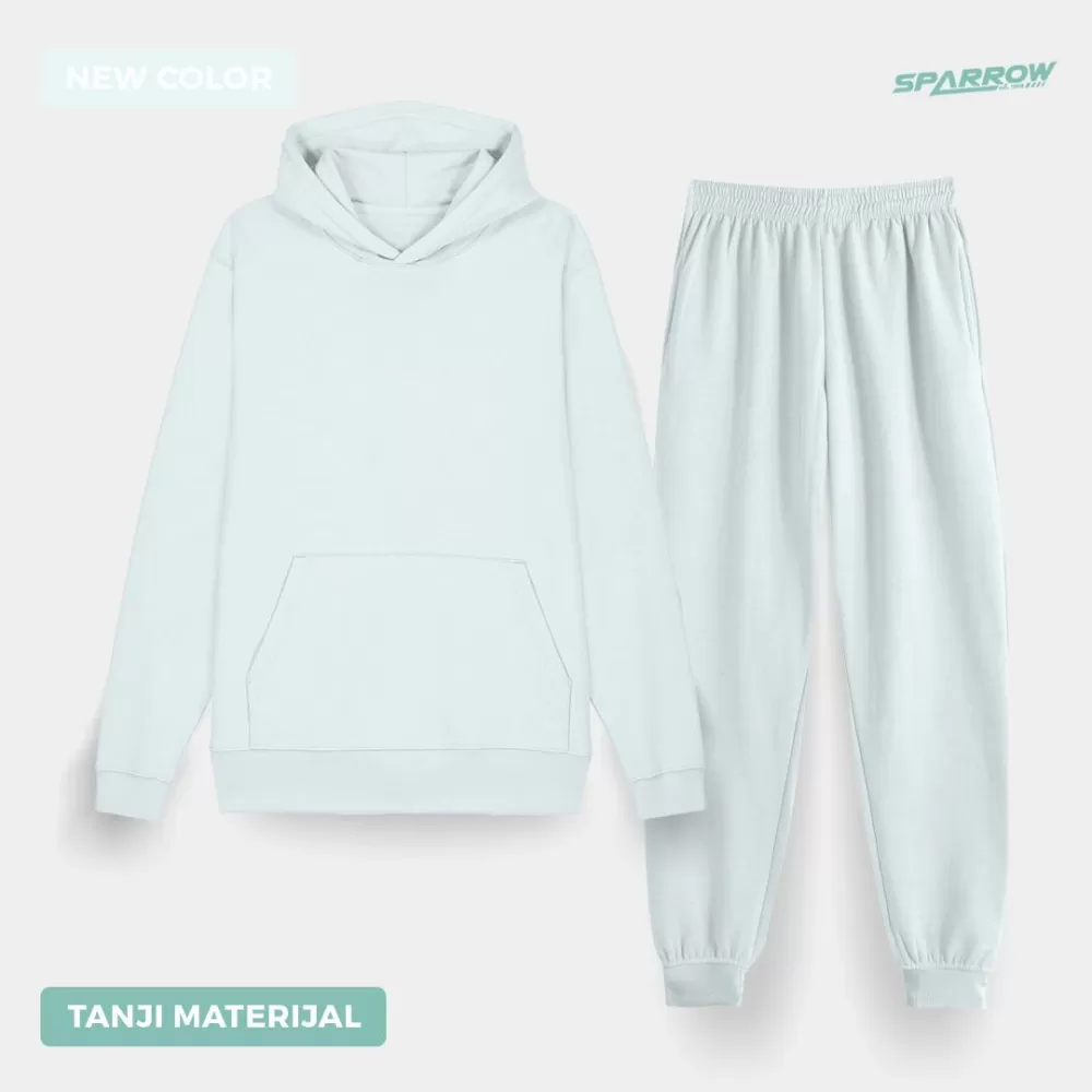 Duks sa kapuljačom i donji deo normal - ženski ( tanji materijali )