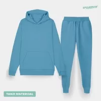 Duks sa kapuljačom i donji deo slim fit - muški ( tanji materijal )