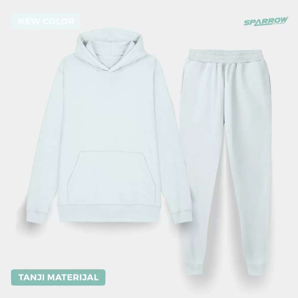 Duks sa kapuljačom i donji deo slim fit - muški ( tanji materijal )