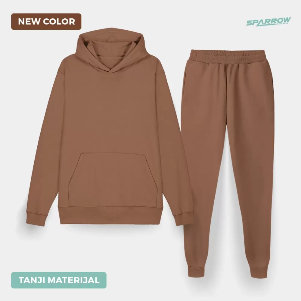 Duks sa kapuljačom i donji deo slim fit - muški ( tanji materijal )