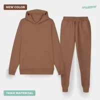 Duks sa kapuljačom i donji deo slim fit - muški ( tanji materijal )