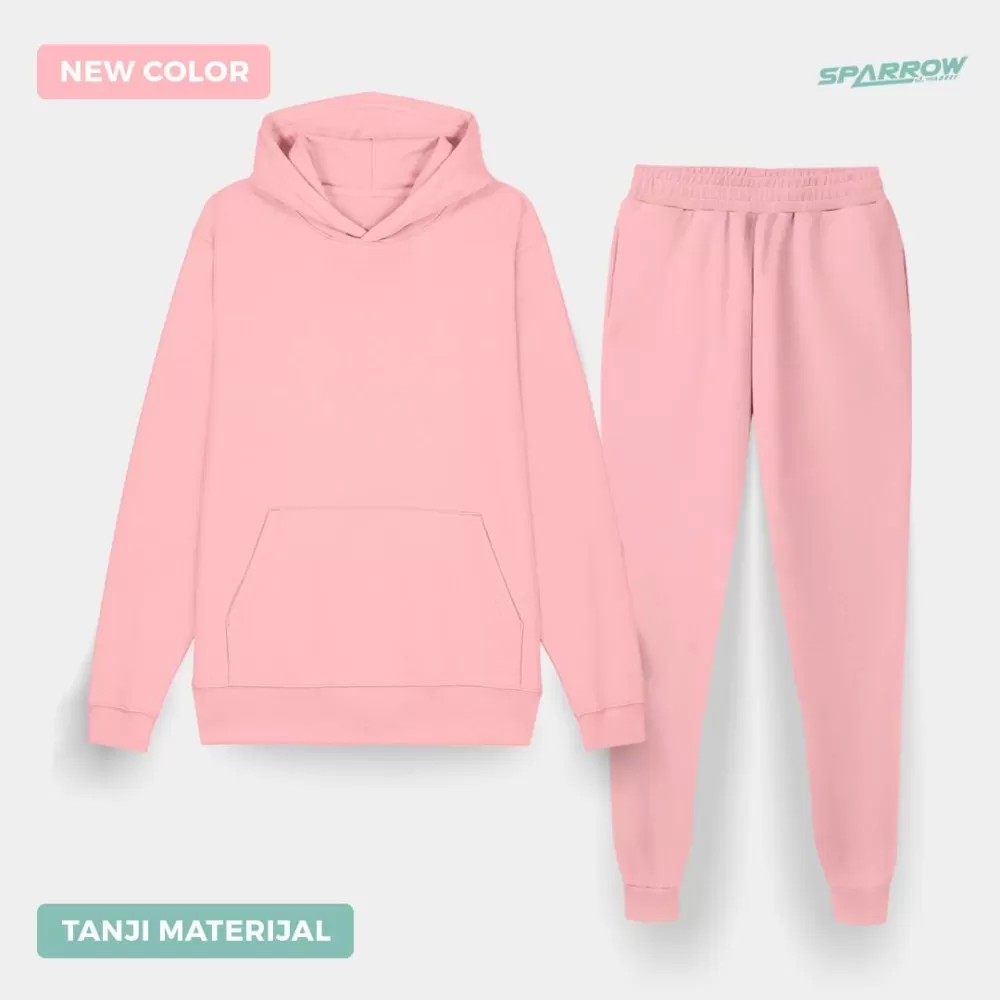 Duks sa kapuljačom i donji deo slim fit - muški ( tanji materijal )