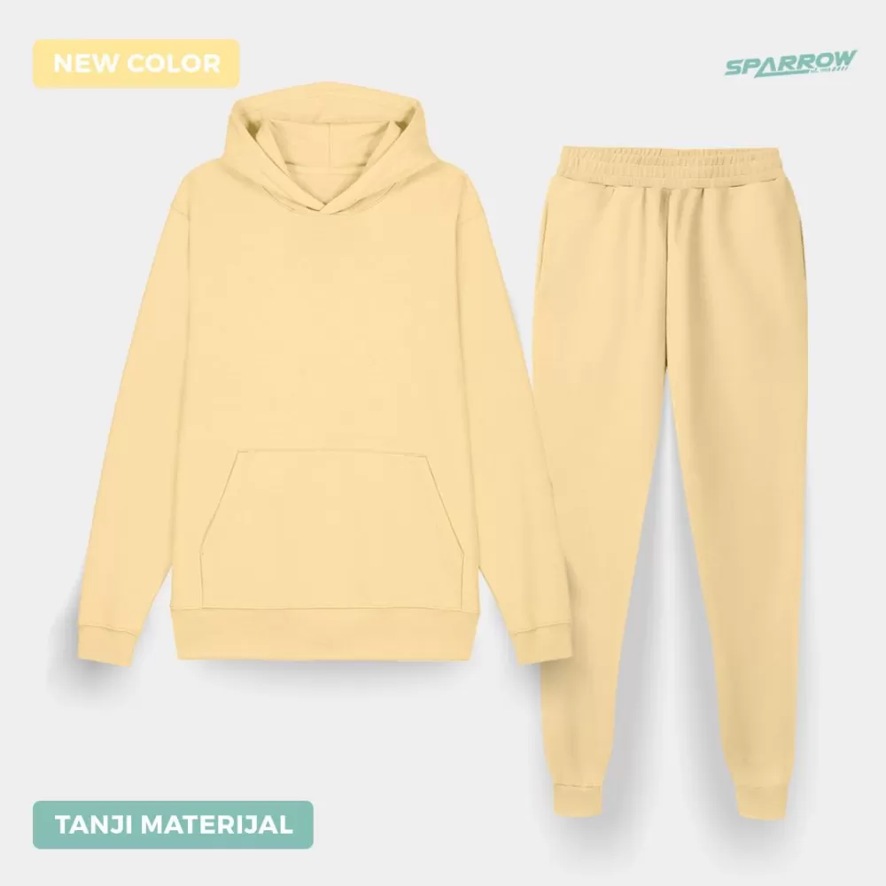 Duks sa kapuljačom i donji deo slim fit - muški ( tanji materijal )