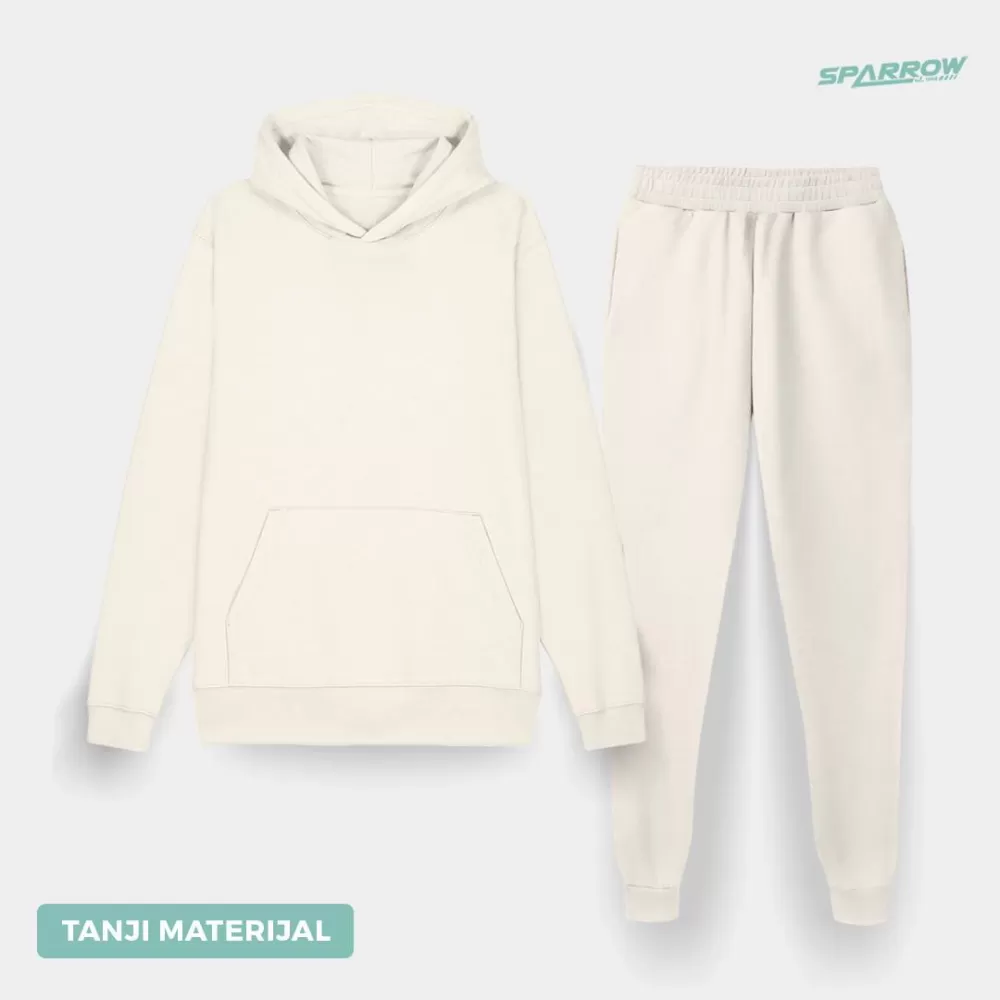 Duks sa kapuljačom i donji deo slim fit - muški ( tanji materijal )