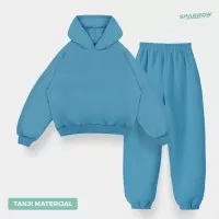 Duks sa kapuljačom oversize i donji deo oversize - muški ( tanji materijal )