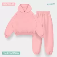 Duks sa kapuljačom oversize i donji deo oversize - muški ( tanji materijal )