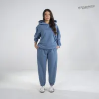 Duks sa kapuljačom oversize i donji deo oversize - ženski  ( tanji materijal )