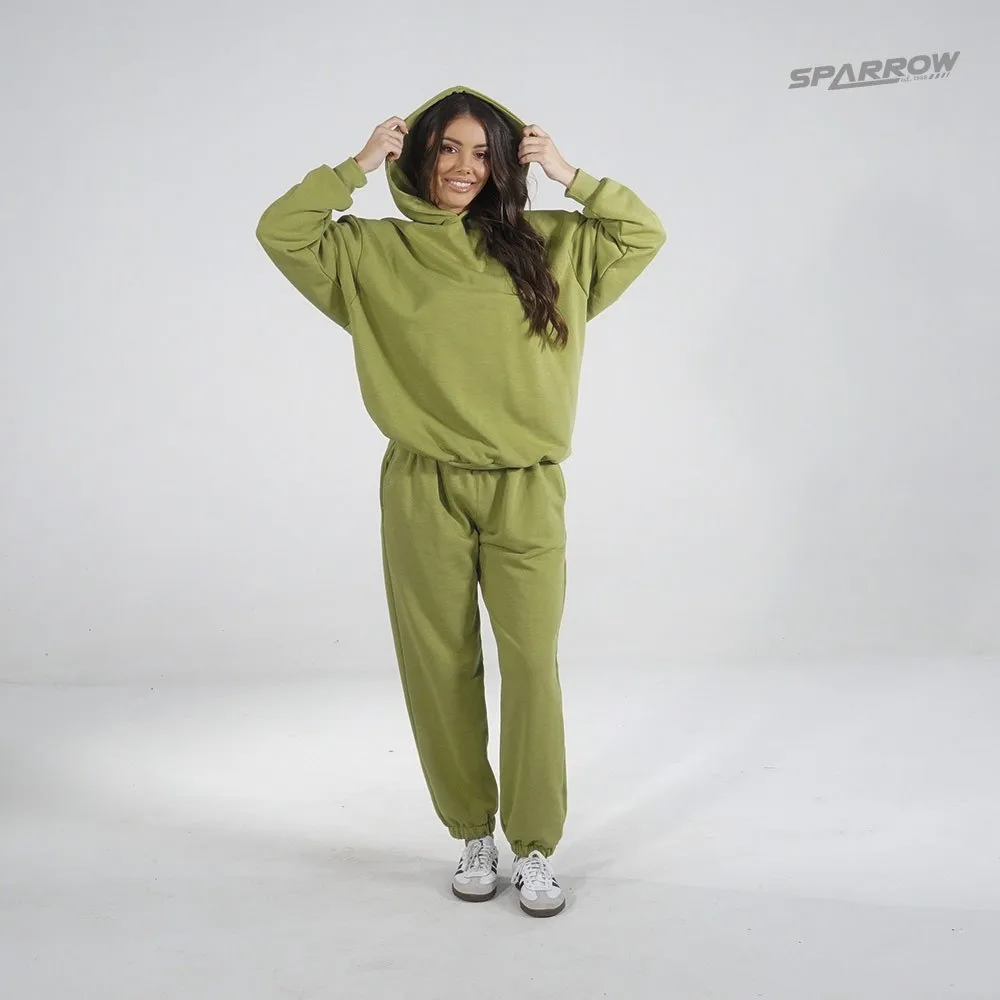 Duks sa kapuljačom oversize i donji deo oversize - ženski  ( tanji materijal )