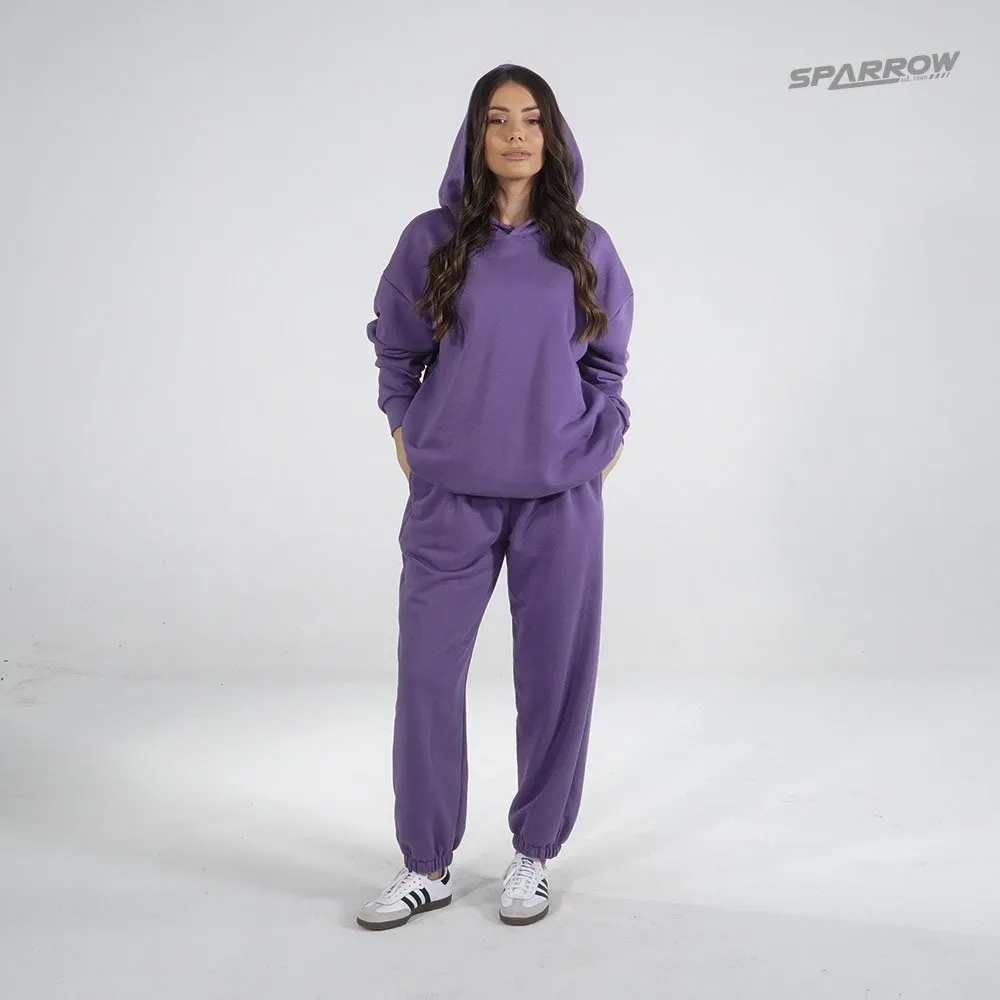 Duks sa kapuljačom oversize i donji deo oversize - ženski  ( tanji materijal )