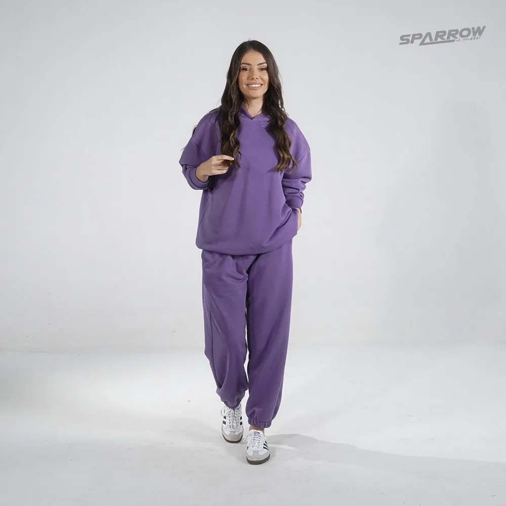 Duks sa kapuljačom oversize i donji deo oversize - ženski  ( tanji materijal )