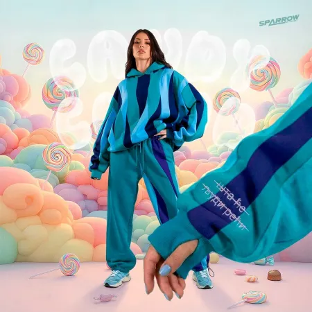CANDY CLOUD BIG BAGGY duks kapa i trenerka